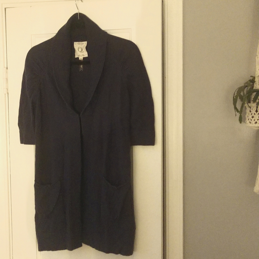 3/4 sleeve cardigan sweater size medium